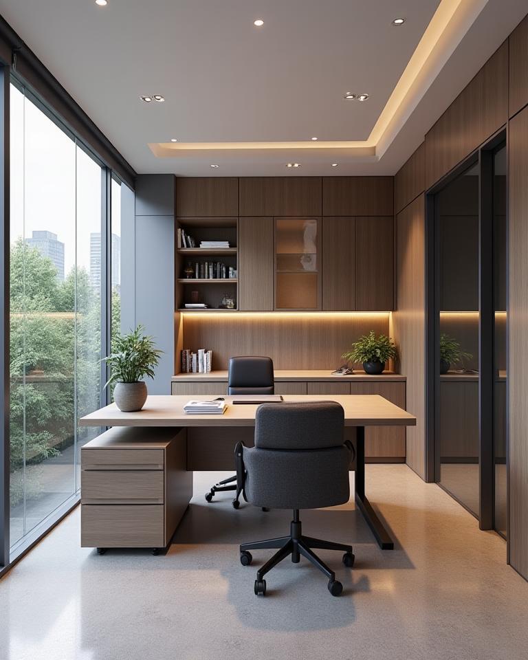 Contemporary Office Workspace